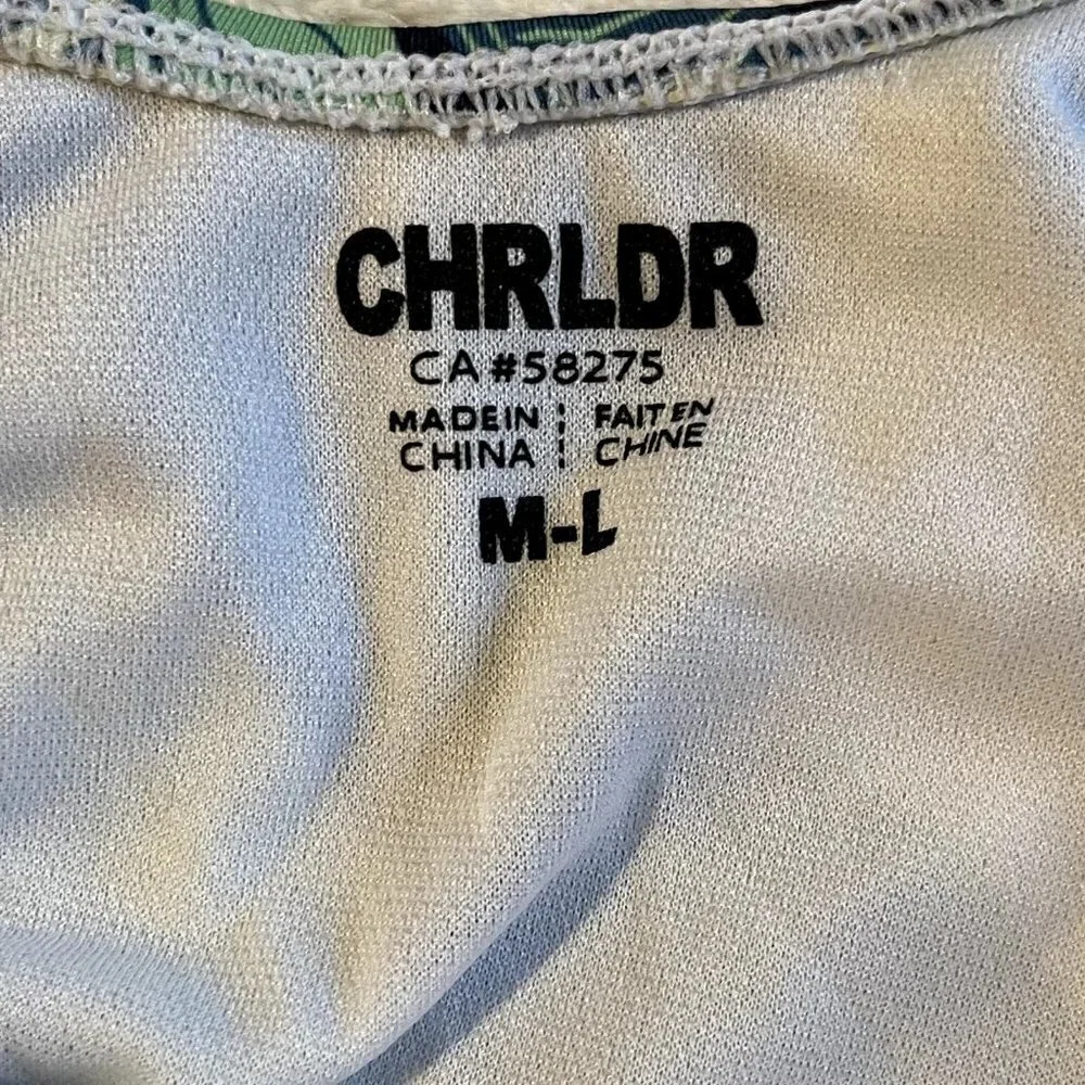 NEW CHRLDR Banana Leaf One Piece